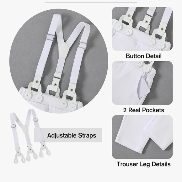 Soloyee Infant Size 6-9 months Baptism 8 Piece Set. - Picture 4 of 9